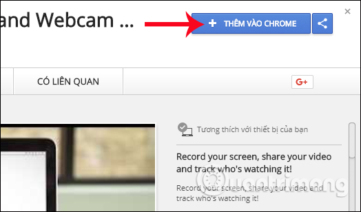 Thêm tiện ích ViewedIt