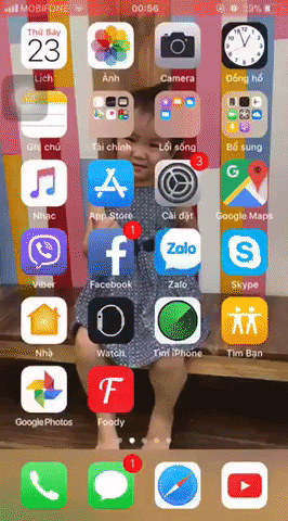 Ghi hình iOS 11 kèm âm thanh
