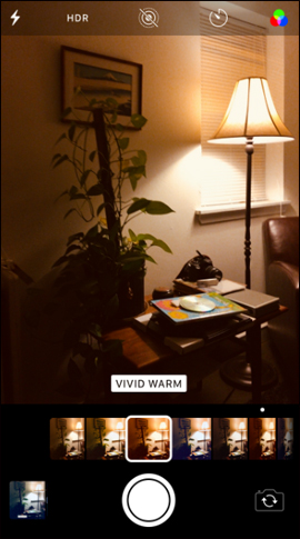 Thêm bộ lọc mới cho Camera