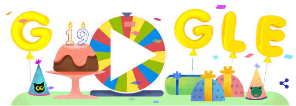 Sinh nhật Google lần thứ 19