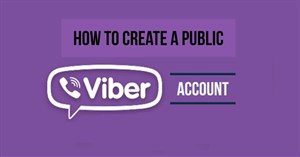 Cách tạo tài khoản Public Account trên Viber