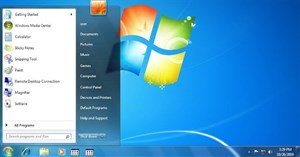Lấy lại biểu tượng dưới thanh taskbar trong Windows 7