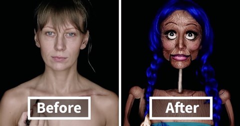 Kinh ngạc xem chuyên gia hóa trang người Serbia biến mất trong nháy mắt