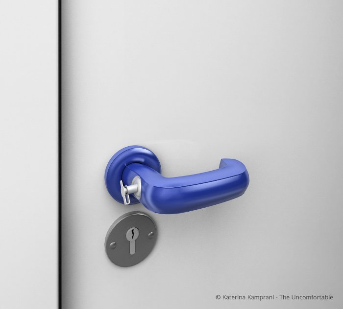 Tay nắm cửa thông hơi