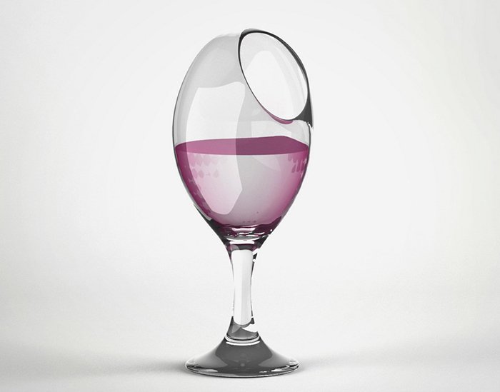 Ly uống rượu chất đừng hỏi