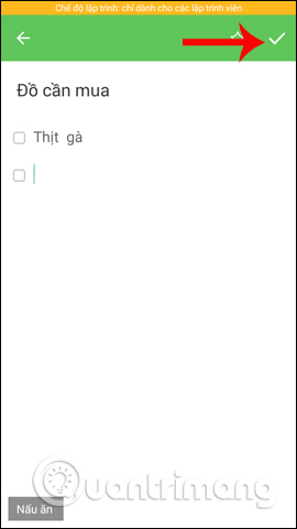 Lưu ghi chú trên Secure Notes - Note pad