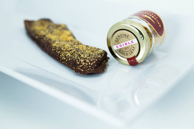 Thịt xông khói dát vàng 23 Karat