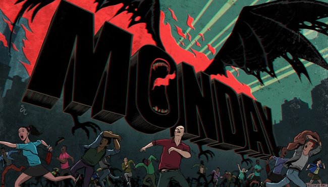 Con người xem "thứ Hai" như là một con quái vật.