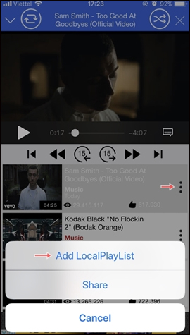 Tạo Playlist trên YTB Player