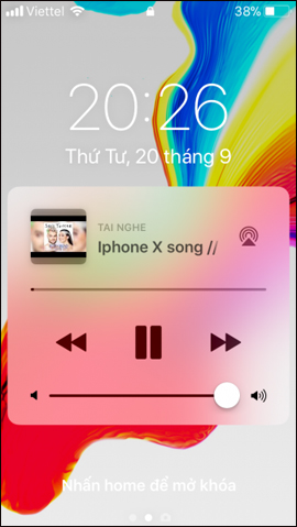 Phát video Youtube màn hình khóa 