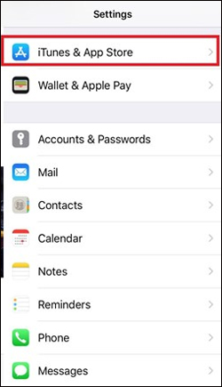 Giao diện Settings