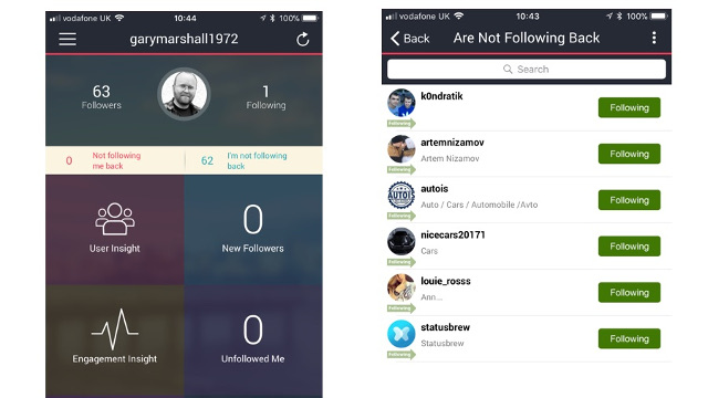 Xem người theo dõi trên Instagram 