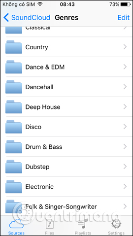 Tìm nhạc theo chủ đề
