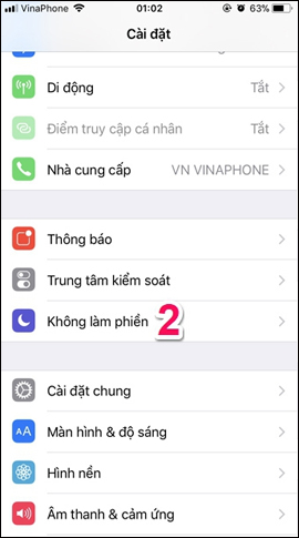 Chế độ không làm phiền