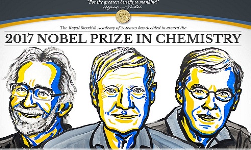 Chân dung ba nhà khoa học đoạt giải Nobel Hóa học 2017