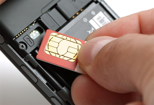 SIM vật lý thông thường 