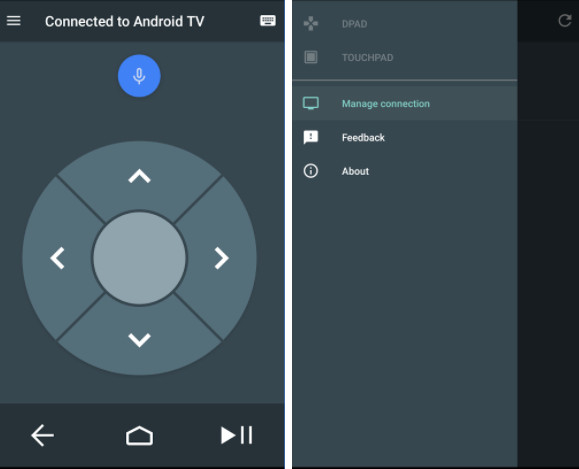 Ứng dụng Android TV Remote