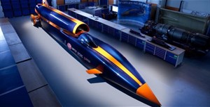 Siêu xe nhanh nhất thế giới với vận tốc 1.600 km/h thử động cơ thành công