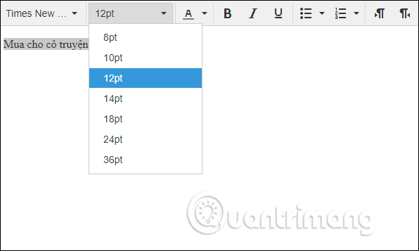 Nhập nội dung văn bản