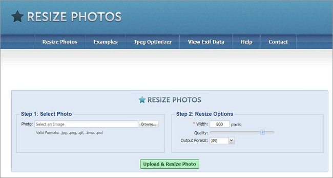 Resize Photos