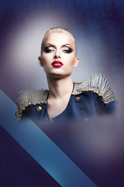 Vẽ thêm điểm phía sau người mẫu