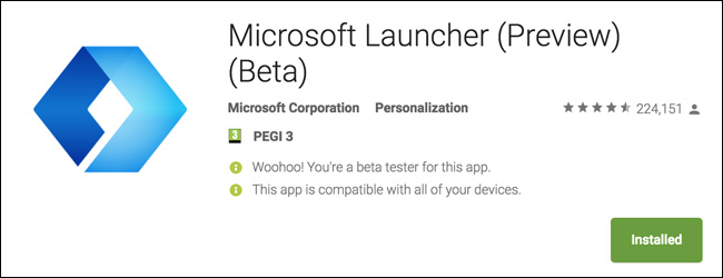 Microsoft Launcher
