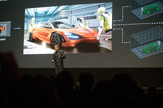 CEO của Nvidia định hướng tới lĩnh vực xe tự động