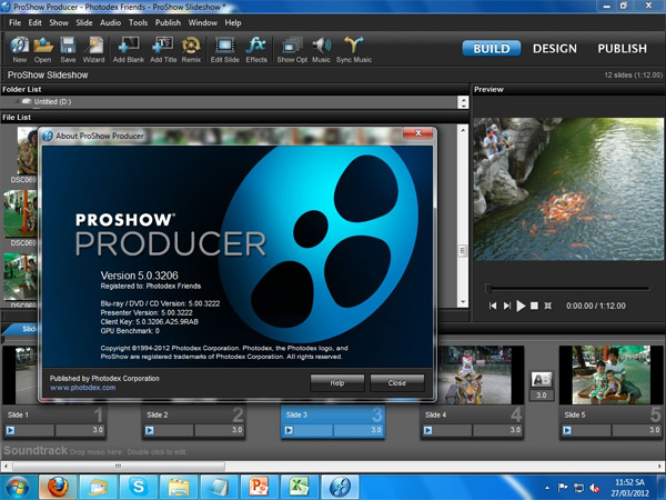 Proshow Producer tạo video từ ảnh 