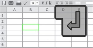 Cách thay đổi hướng di chuyển của phím Enter trong Excel