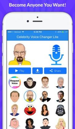 Ứng dụng Celebrity Voice Changer