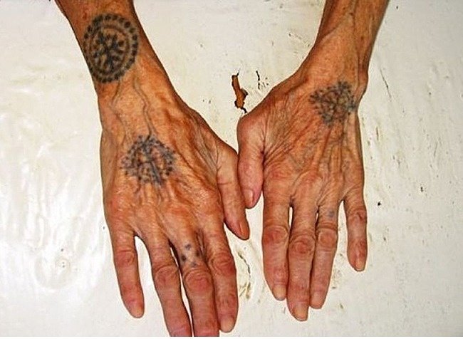 Hình xăm Pagan, Balkans