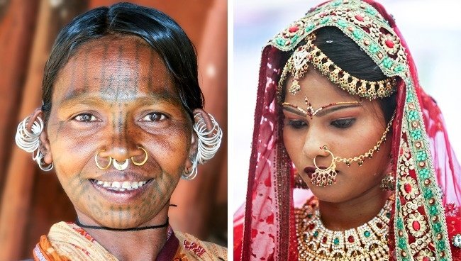 Khuyên mũi, Ấn Độ