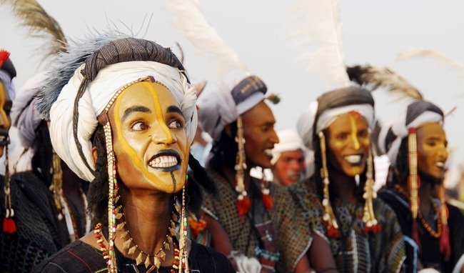 Cuộc thi sắc đẹp nam giới của bộ lạc Wodaabe, Nigeria
