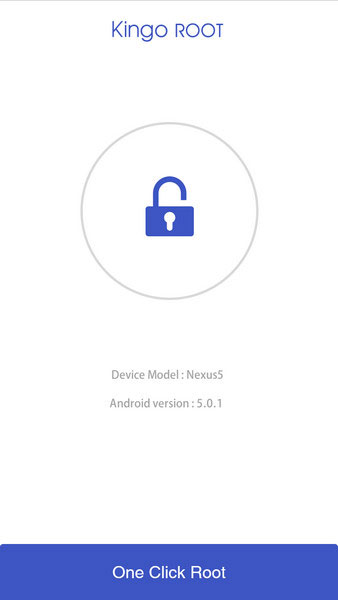 Chọn One Click Root