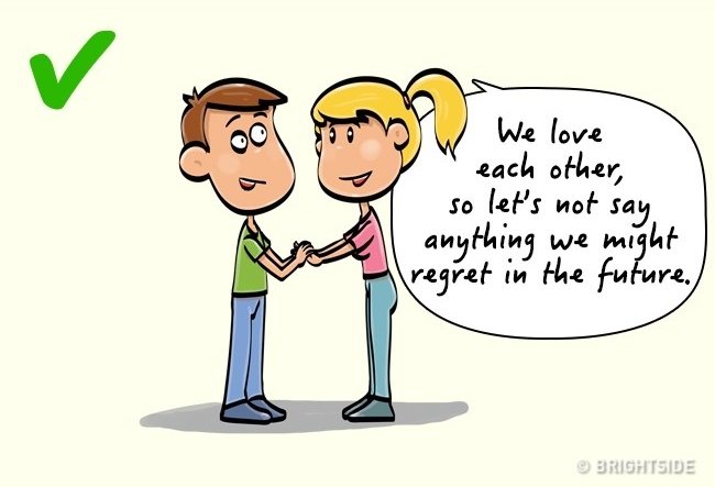 Không nói chia tay một cách tùy tiện