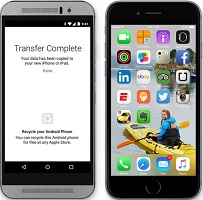 Chuyển dữ liệu từ Android sang iPhone cực dễ