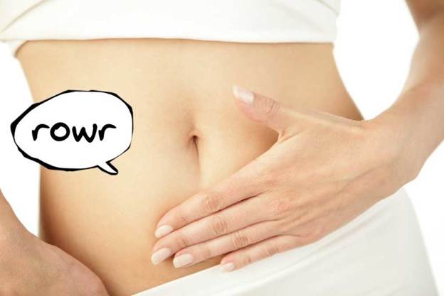 Tiếng động này là dấu hiệu cho thấy dạ dày đang tiêu hóa những phần thức ăn cuối cùng 