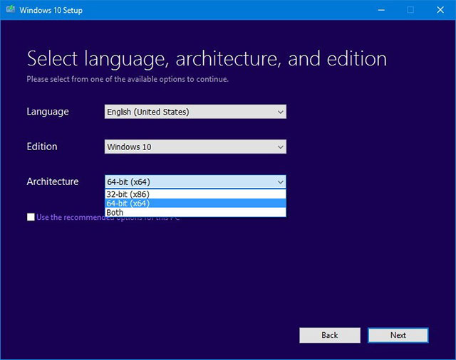 Phần mềm Media Creation Tool giúp cập nhật Windows nhanh chóng