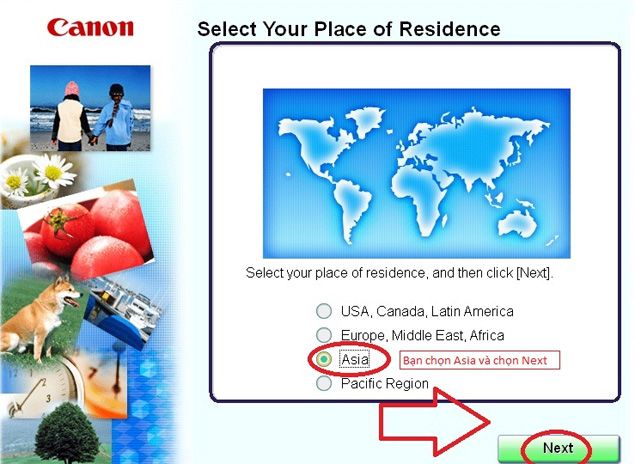 Hướng dẫn cài đặt máy scan Canon Lide 120 bước 1