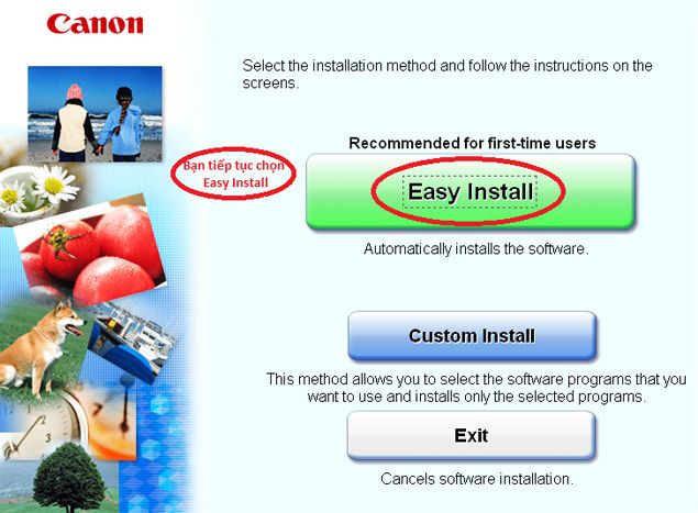 Hướng dẫn cài đặt máy scan Canon Lide 120 bước 4