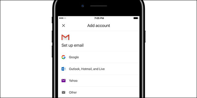 Gmail trên iOS sẽ hỗ trợ các tài khoản không phải của Google 