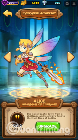 Mở khóa nhân vật