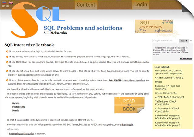 Trang web SQL Problems and Solutions 