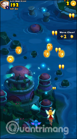 Thu thập nhiều tiền vàng