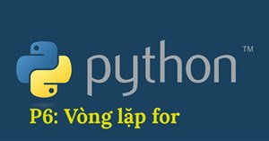 Vòng lặp for trong Python