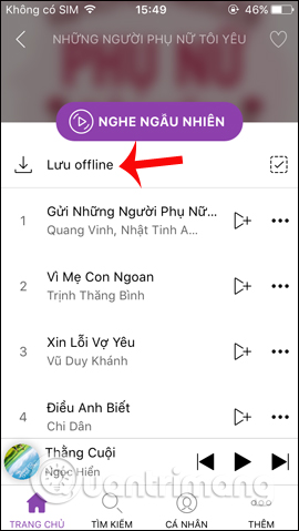 Tải nhiều bài hát trên Zing MP3
