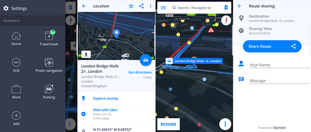 Ứng dụng Sygic GPS Navigation & Maps