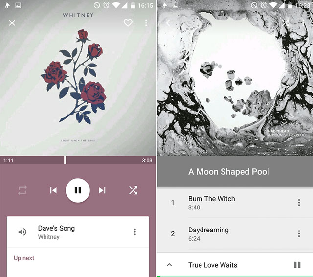 ứng dụng nghe nhạc miễn phí cho Android Ứng dụng Phonograph