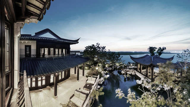 Ngôi nhà được lớp bằng mái bị lật