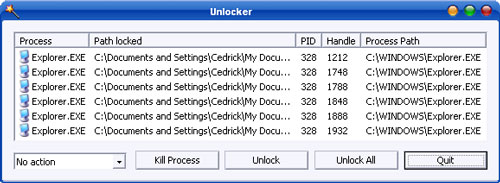 Xóa file cứng đầu bằng Unlocker